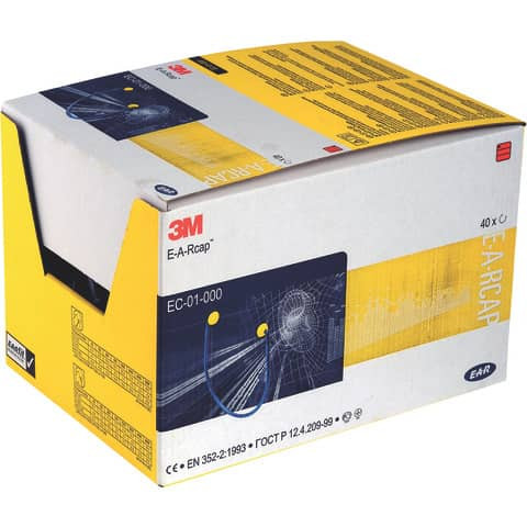 Kapselgehörschutz 23dB blau 3M EC01000