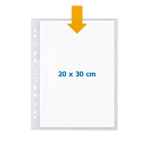 Sichthülle Fotophan 20x30 cm hoch weiß HERMA 7589 10 Stück