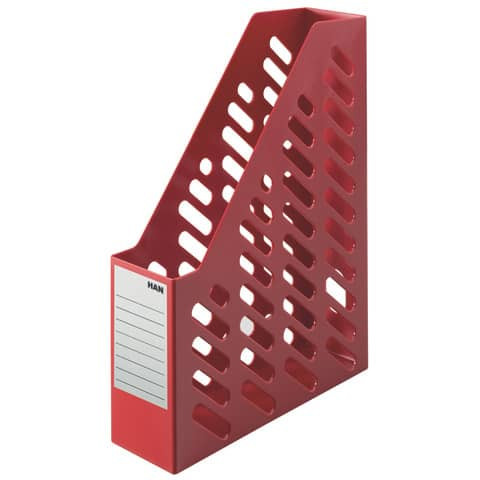 Stehsammler A4 rot HAN 1601-17 Plastikgitter 76mm