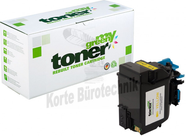my green toner Toner-Kartusche gelb (170966) ersetzt A5X0250, TNP-48