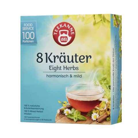 TEEKANNE 8 Kräuter - 100 Btl. à 1,25g TEEKANNE 7033