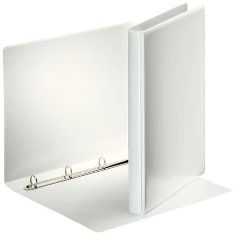 Ringbuch A4 4R 16mm weiß ESSELTE 49700 2 Taschen