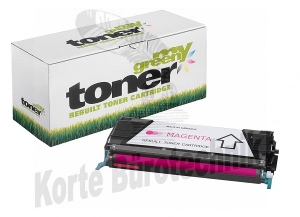 my green toner Toner-Kit magenta (161230) ersetzt X746A1MG, C746A1MG