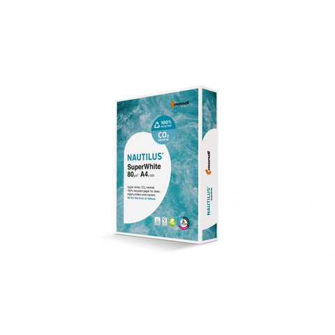 Kopierpapier A4 80g 500Bl superwhite NAUTILUS 801127A80S