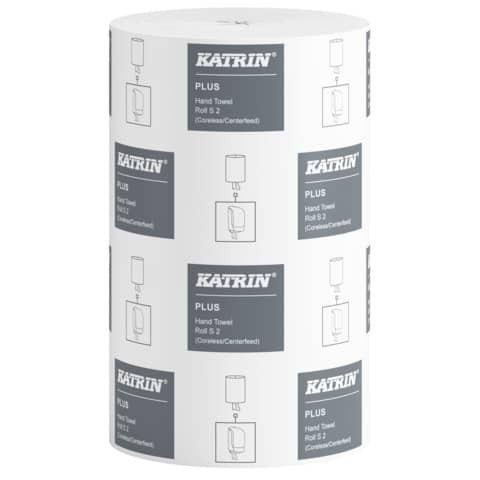 Rollenhandtuch S2 12RL weiß KATRIN 2634 2-lagig