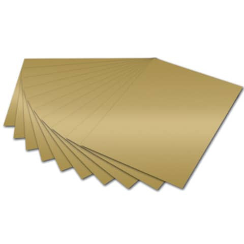 Fotokarton A4 gold glänzend FOLIA 614/50 66 300g