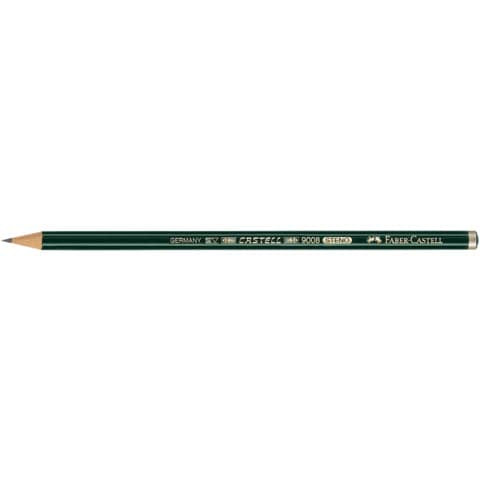 Stenobleistift CASTELL® 9008 - 2B, dunkelgrün