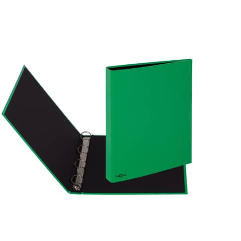Ringbuch A4 Pappe grün PAGNA 2060505 4 Ringe