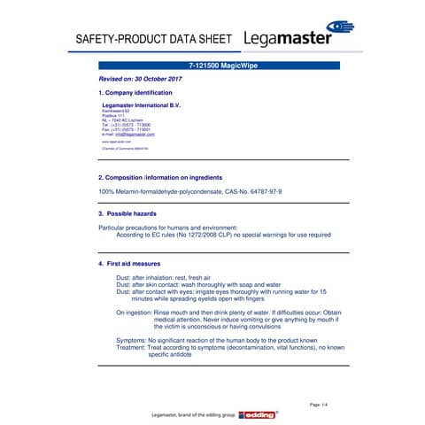 Reinigungstuch 2+1ST LEGAMASTER 7-121500 MagicWipe