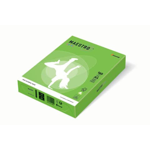 Kopierpapier A4 160g 250Bl maigrün MAESTRO COLOR 9417-MA42A16S