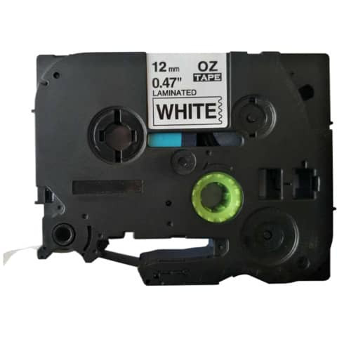 Schriftband TZe-231 weiß/sw Q-CONNECT KF18797 12mm 8m kompatibel