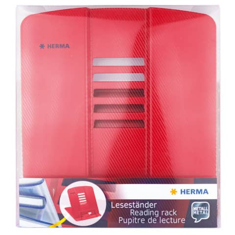 Leseständer Metall rot HERMA 19973