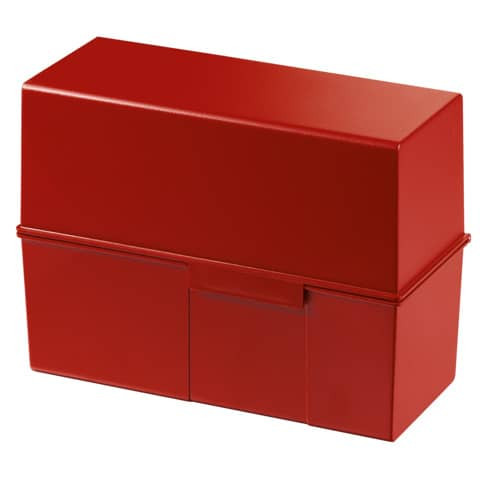 Karteikasten A5 quer Plast rot HAN 975-17 300 22,8x10,2x17,1