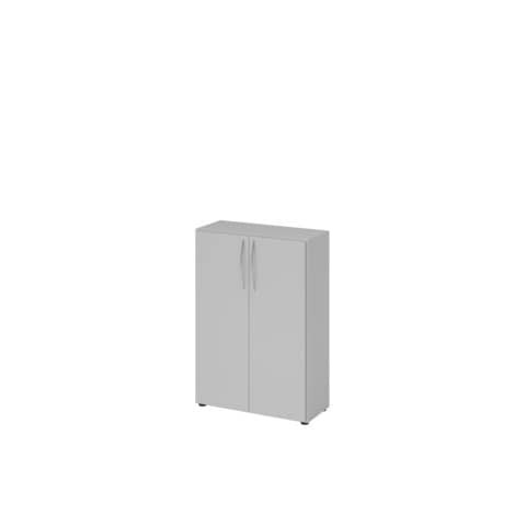 Flügeltürenschrank 3OH Grau/Grau HAMMERBACHER V4550/5/5/BM