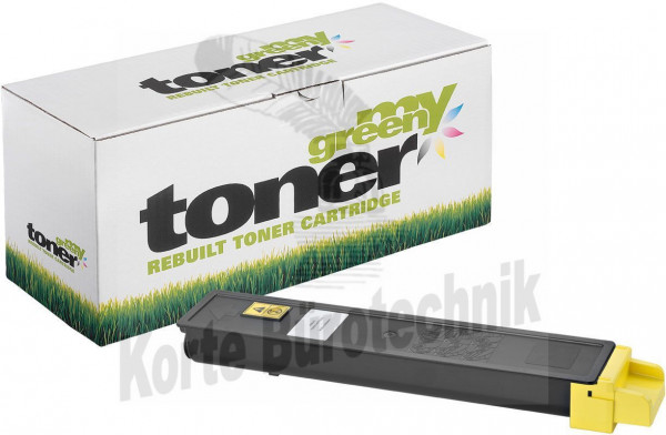 my green toner Toner-Kit gelb (151828) ersetzt TK-8315Y