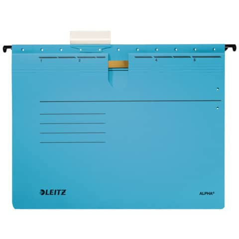 Hängehefter Alpha 5ST blau LEITZ 1984-30-35