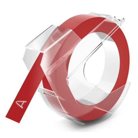 Prägeband glänzend rot DYMO 520102 9mm 3m
