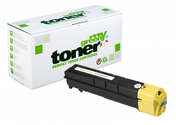 my green toner Toner-Kit gelb (152382) ersetzt TK-8705Y