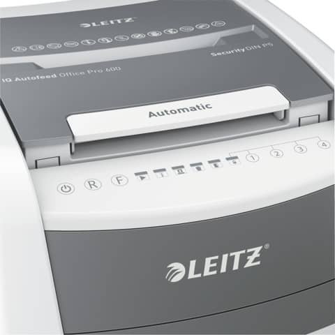 Aktenvernichter AutoFeed P-5 weiß LEITZ 8018-00-00 Mikroschnitt