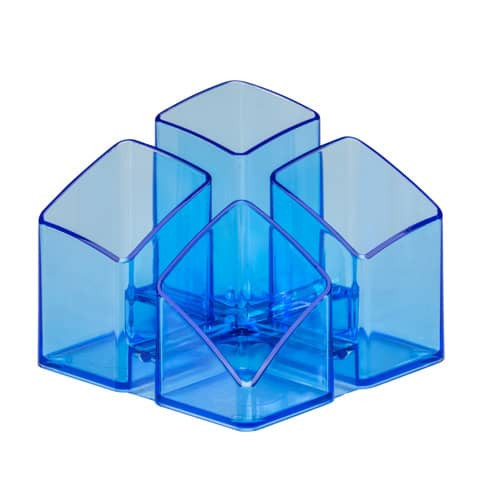 Köcher Scala blau-transparent HAN 17450-26 4tlg.