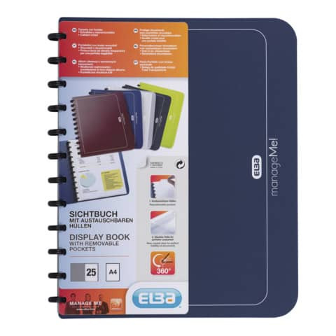 Ringbuch A4 12R 21mm d.blau OXFORD 100205608