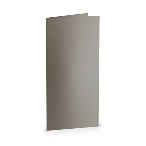 Briefkarte Paperado DL HD taupe metallic RÖSSLER 164003411 100x210mm