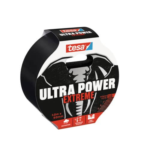 Gewebeband Ultra Power Extreme schwarz TESA 56622-00000-00 50mm x10m