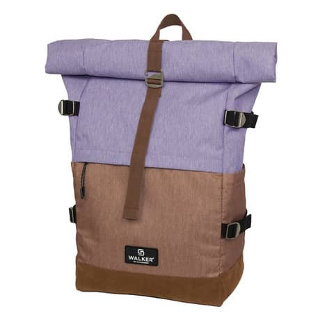 Schulrucksack Roll up two Lavend/Biscuit WALKER CONCEPT 42156-323 23-30L
