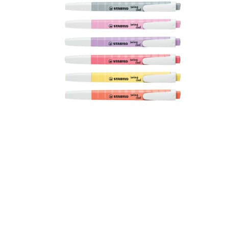 Textmarker frisch fuchsie STABILO 275/158-8 Swing Cool Pastell