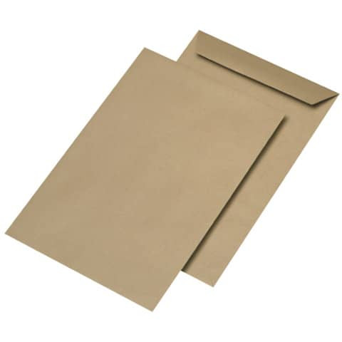 Versandtasche C4 gum. 100g braun MAILMEDIA 30005325 250ST