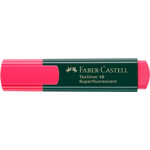 Textmarker Textliner 48 rot FABER CASTELL 154821 nachfüllbar