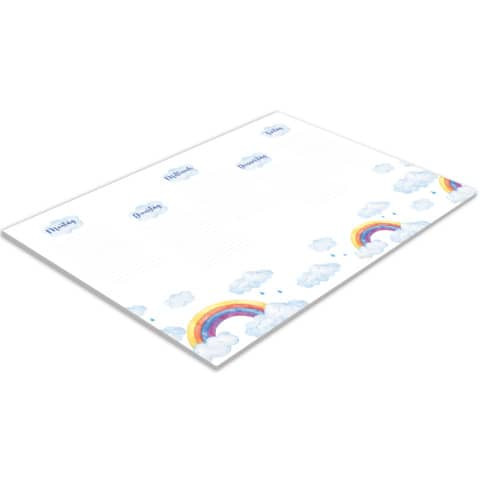 Schreibunterlage Rainbow blanko RNK 46659 600x420mm 25BL