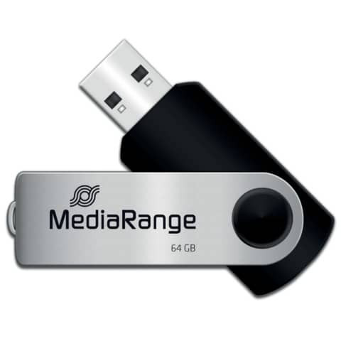 USB Stick 2.0 64GB high speed MEDIARANGE MR912
