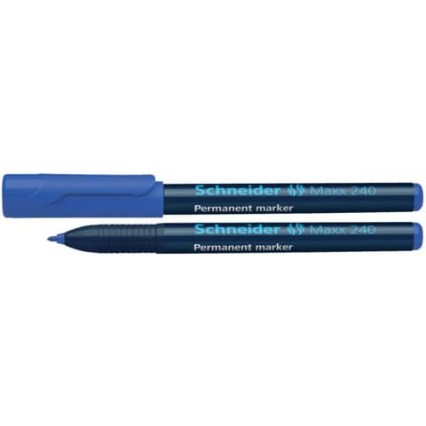 Permanentmarker Maxx 240 1-2mm blau SCHNEIDER SN124003