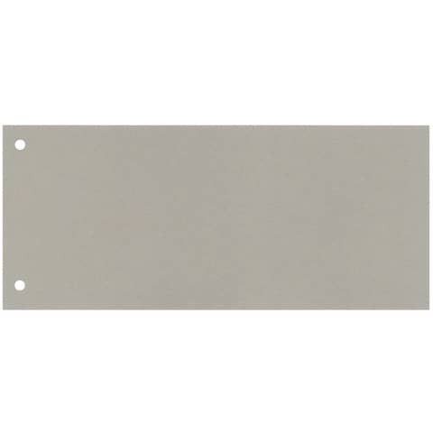 Trennstreifen 10,5x24cm 100ST grau Q-CONNECT KF00513 /505-09