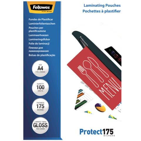 Laminierhülle 100ST A4 FELLOWES 5308703 glänzend