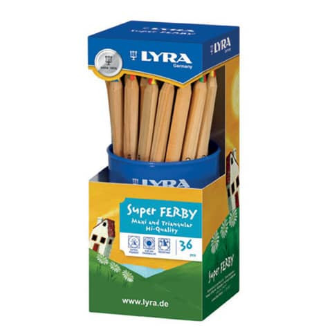 Farbstift Super Ferby 4-Color LYRA L3713361 905C36 natur