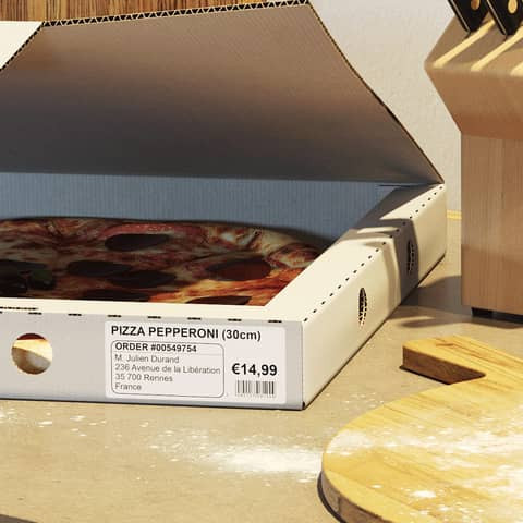 Transferetiketten 38x90mm BROTHER DK11208 RL=400Et