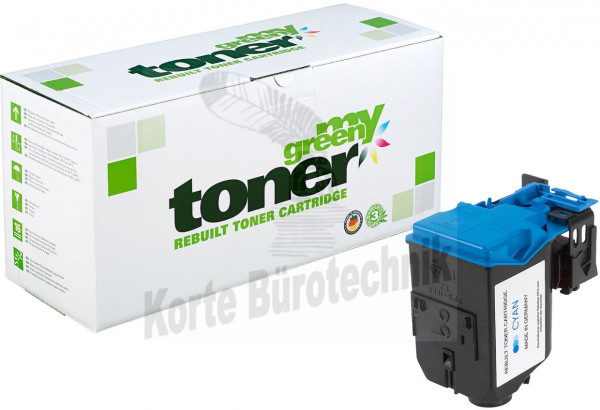 my green toner Toner-Kit cyan (122118) ersetzt 0749