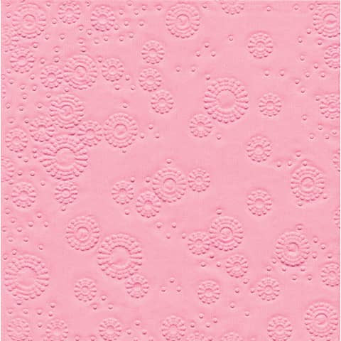 Serviette Zelltuch rose PAPER+DESIGN 24018 33 cm