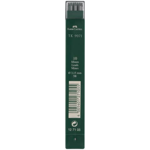 Fallmine 9071 3,15mm 5B 10ST FABER CASTELL 127105
