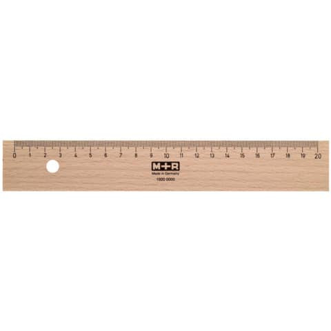 Holzlineal 1920 20cm M+R 71920000/9062