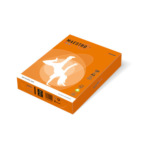 Kopierpapier A4 120g 250BL orange MAESTRO COLOR 9417-OR43A12S