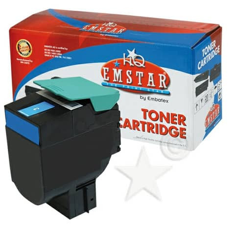 Lasertoner cyan EMSTAR L596 C540H1CG