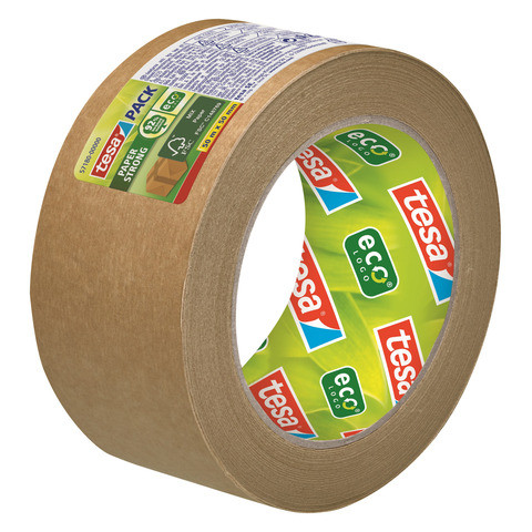 Packband Papier 50mmx50m braun TESA 57180-00000-03 reißfest eco