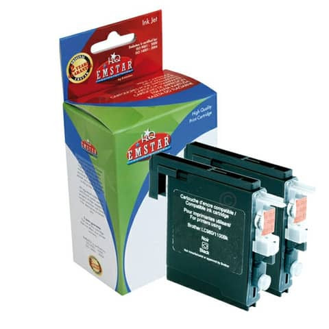 Inkjetpatrone 2ST schwarz EMSTAR B54