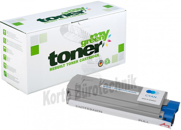 my green toner Toner-Kit cyan (182068) ersetzt 46507507