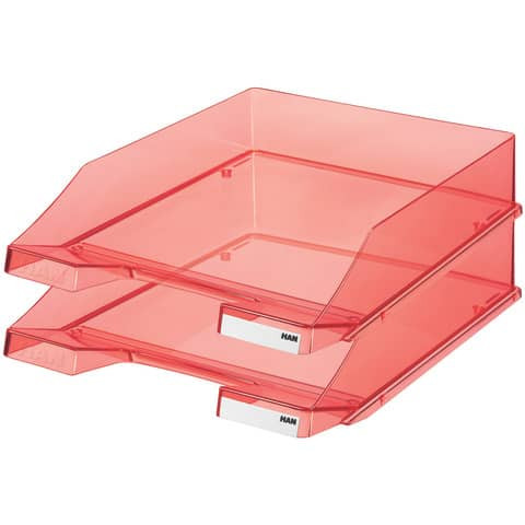 Briefkorb C4 transp.rot HAN 1026X-29