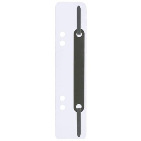 Heftstreifen RC 34x150mm 25ST weiß Q-CONNECT 4012000013 Metalldeckleiste