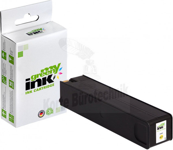 my green ink Tintenpatrone gelb (136702) ersetzt L0R15A, 981Y